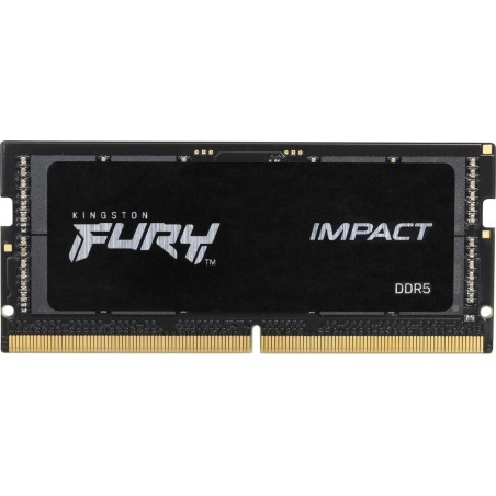 Kingston FURY Impact DDR5 32GB Kit 5600MHz CL40 On-die ECC SO-DIMM 262-PIN - High Performance Memory for Gaming & Multitasking